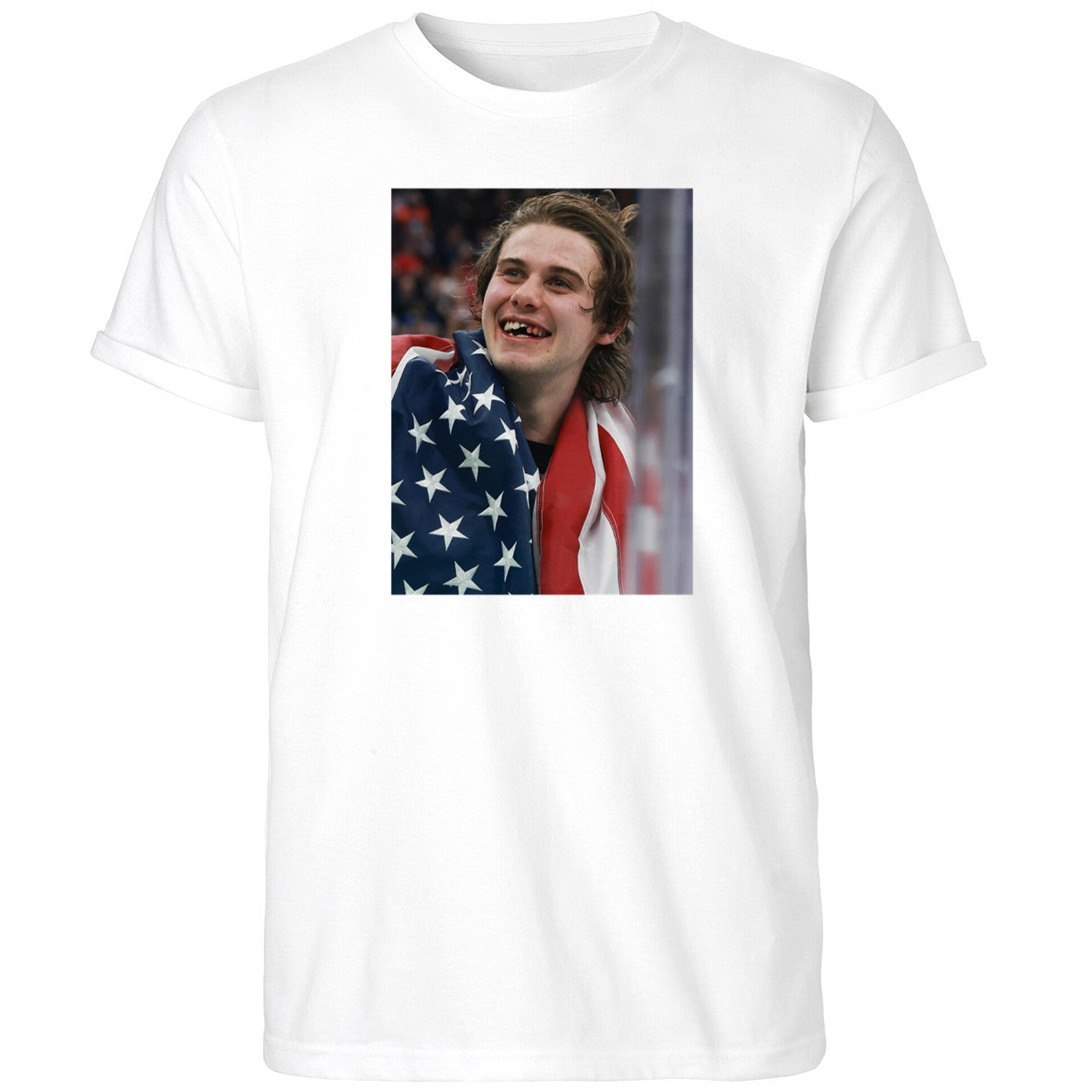 Jack Hughes Teeth Usa Men’s Hockey Champions Shirt