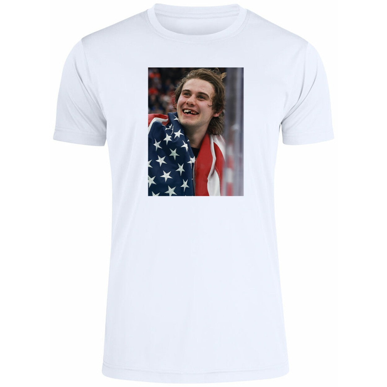 Jack Hughes Teeth Usa Men’s Hockey Champions Shirt