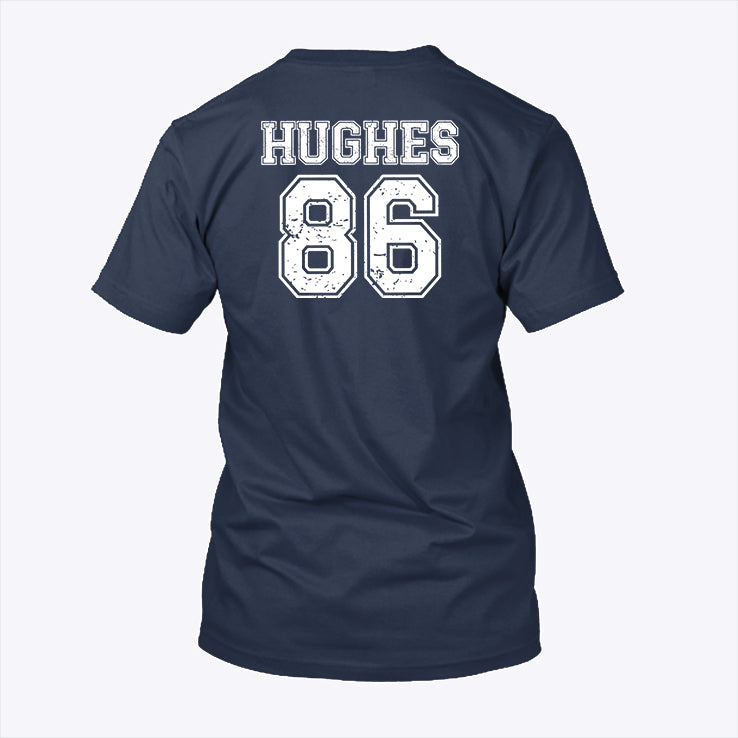 Jack Hughes USA Gold Hockey Shirt