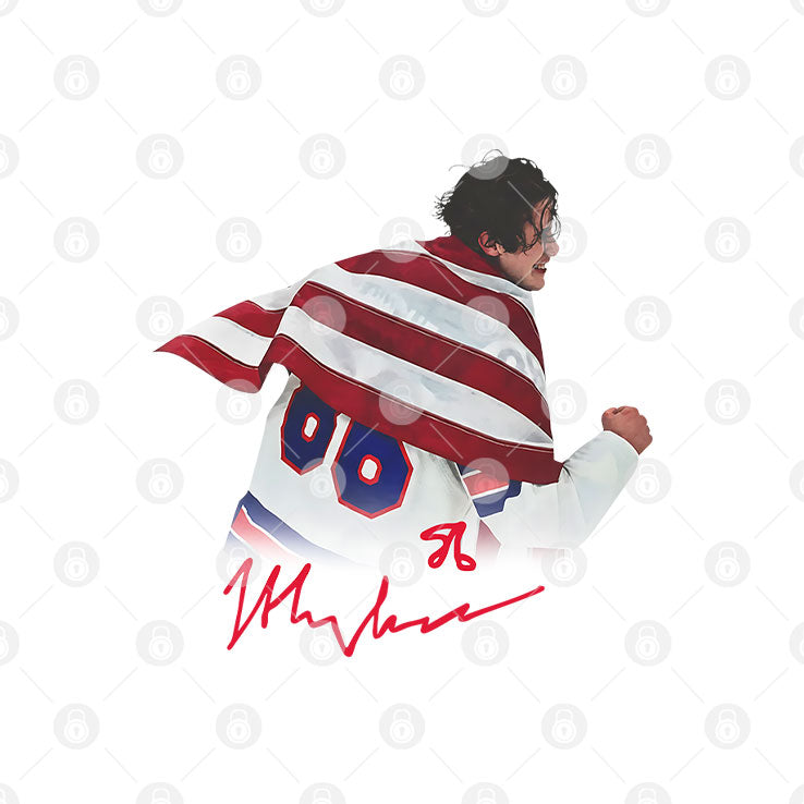 Jack Hughes USA Hockey Golden Goal 2026 Hockey T Shirt