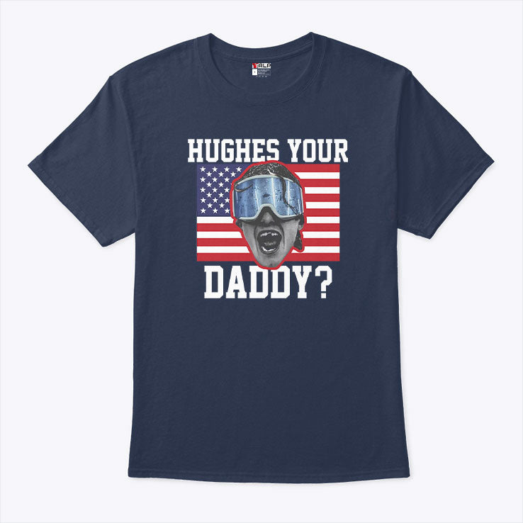 Jack Hughes USA Hockey Hughes Your Daddy T Shirt
