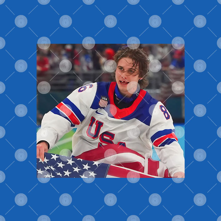 Jack Hughes USA Hockey Tee Shirt