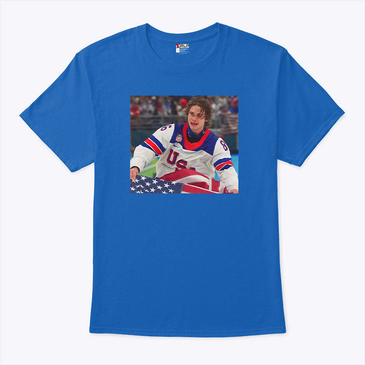Jack Hughes USA Hockey Tee Shirt