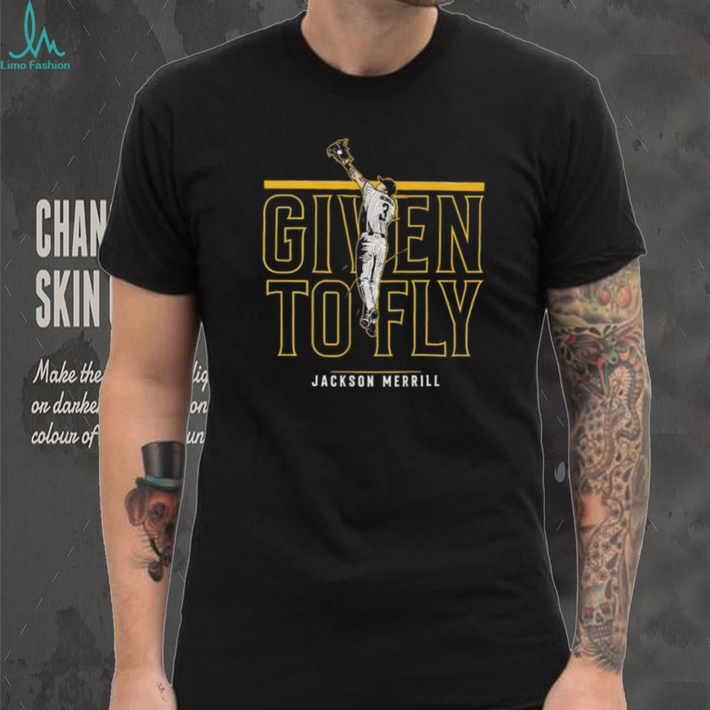 Jackson Merrill San Diego Baseball Given To Fly Retro T Shirt
