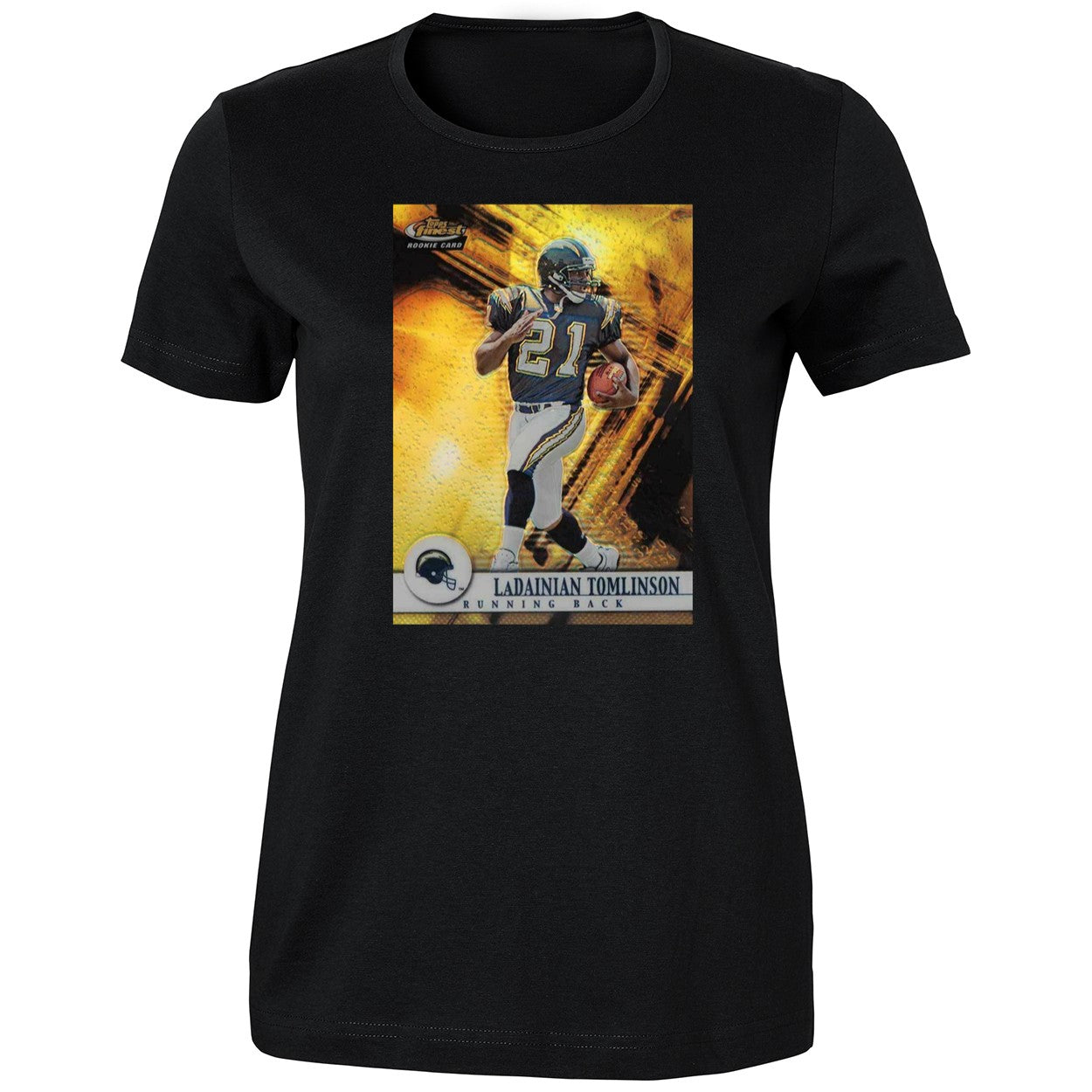 Jackson Merrill Wear Ladainian Tomlinson Running Back Rookie Card Shirt
