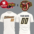 Jacksonville Jumbo Shrimp Triple-A National Champions 2025 Two Sided Shirt