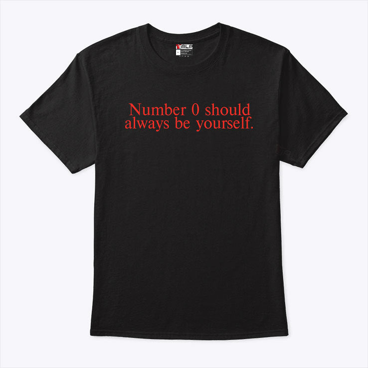 Jaemin Number 0 Should Always Be Yourself Shirt