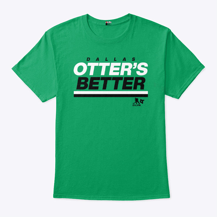Jake Oettinger Otter’s Better Dallas Hockey T Shirt