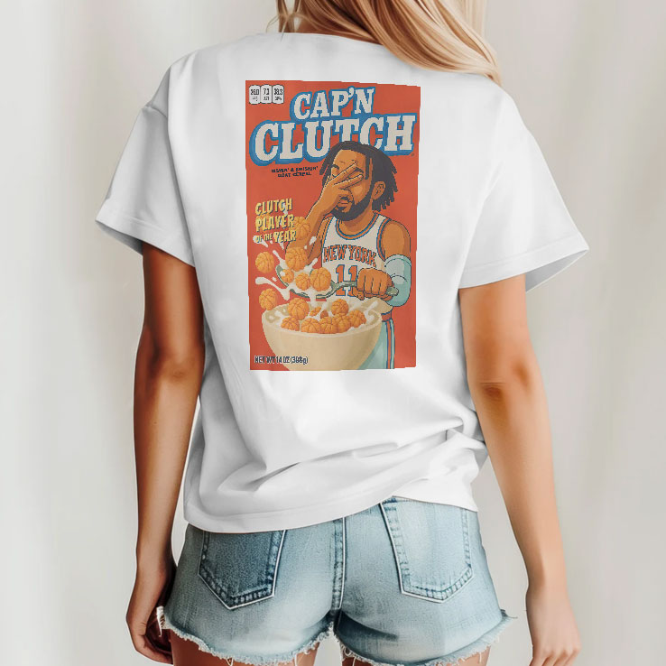 Jalen Brunson Cap’n Clutch T Shirt