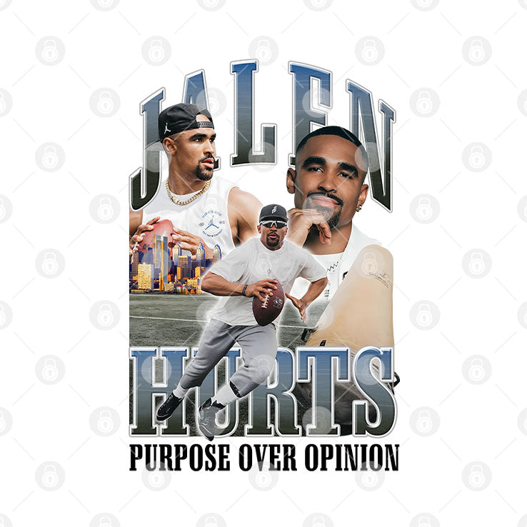 Jalen Hurts Purpose Over Opinion T Shirt