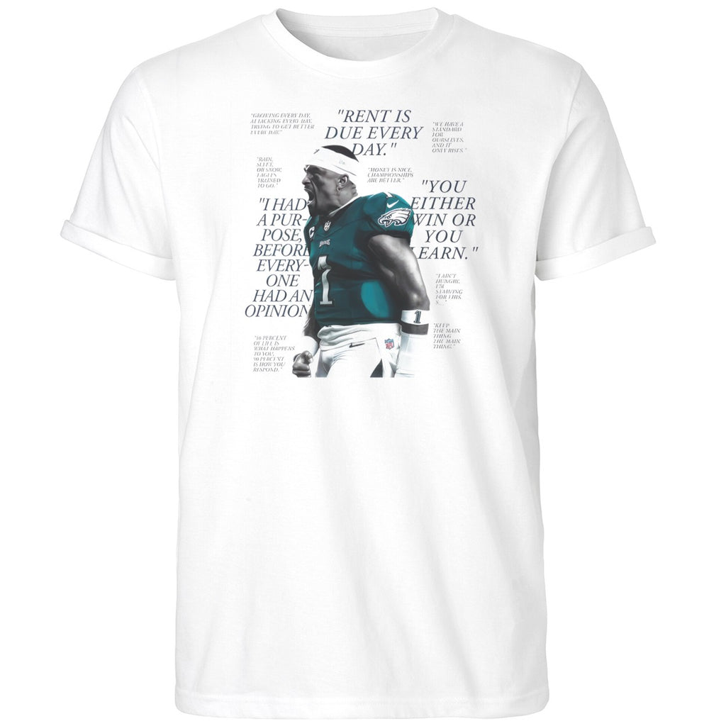 Jalen Hurts You Either Win Or You Earn Shirt