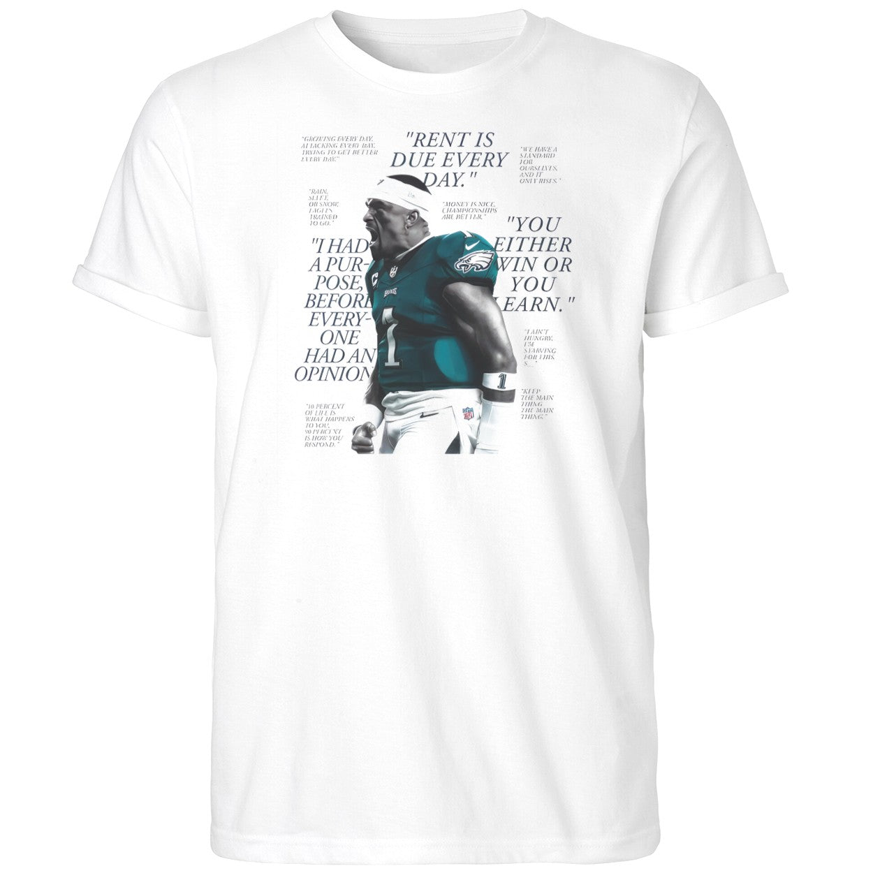 Jalen Hurts You Either Win Or You Earn Shirt