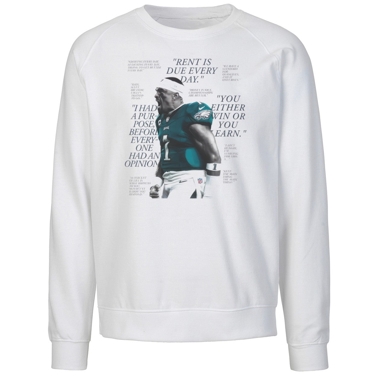 Jalen Hurts You Either Win Or You Earn Shirt