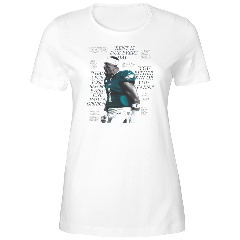Jalen Hurts You Either Win Or You Earn Shirt