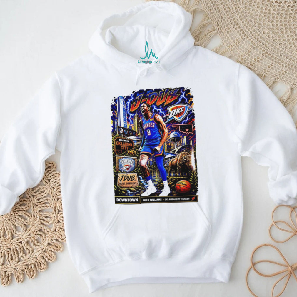 Jalen Williams J Dub Oklahoma City Thunder Basketball T Shirt