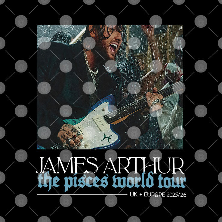 James Arthur The Pisces World Tour T Shirt