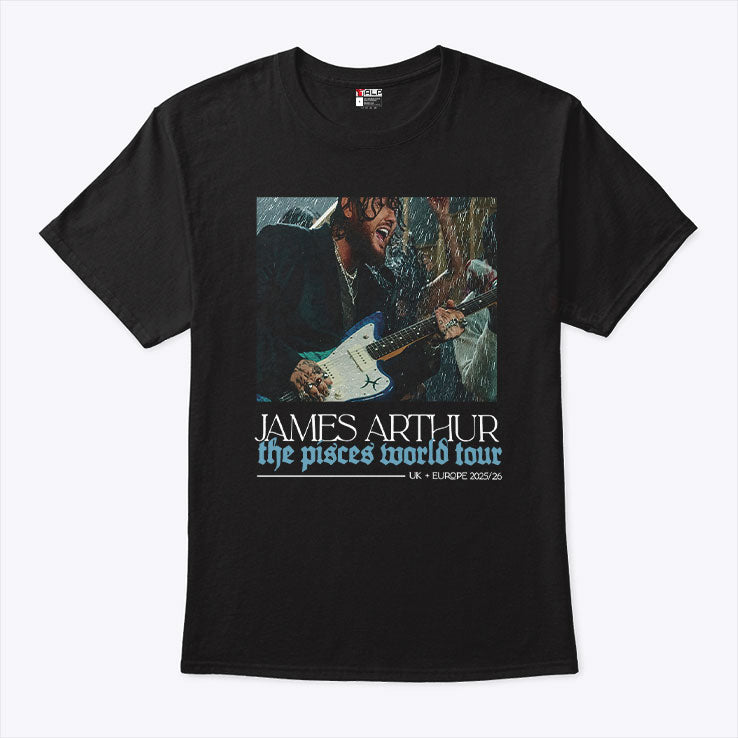 James Arthur The Pisces World Tour T Shirt