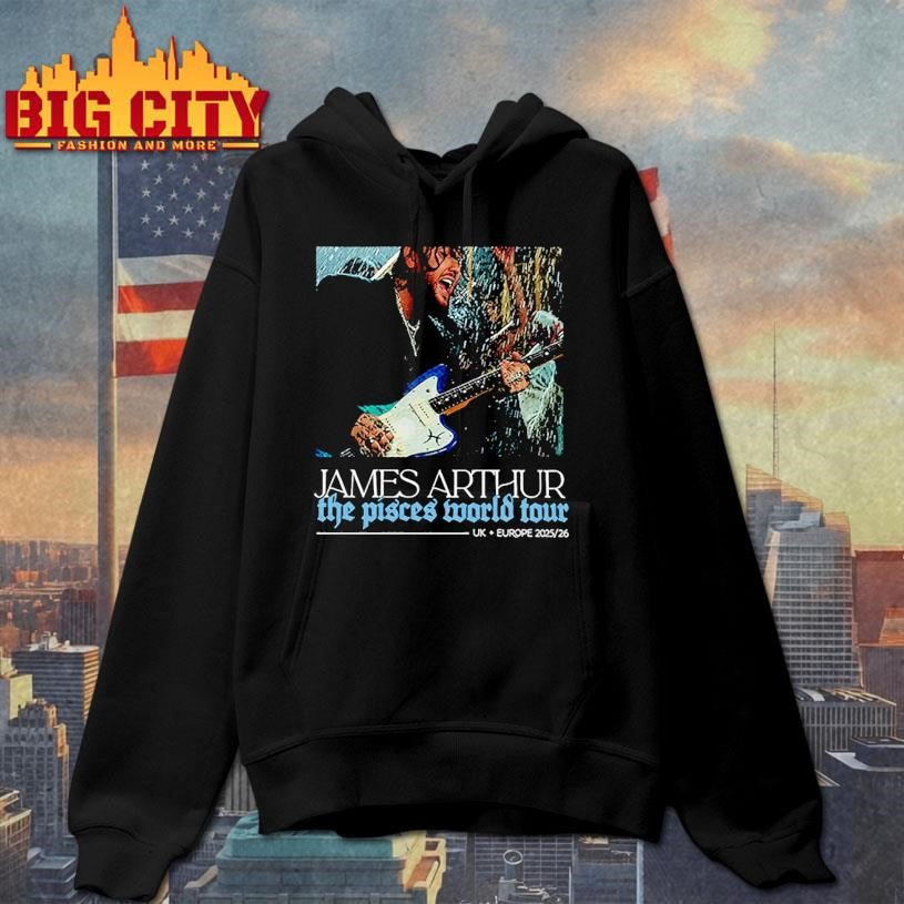 James Arthur The Pisces World Tour Shirt