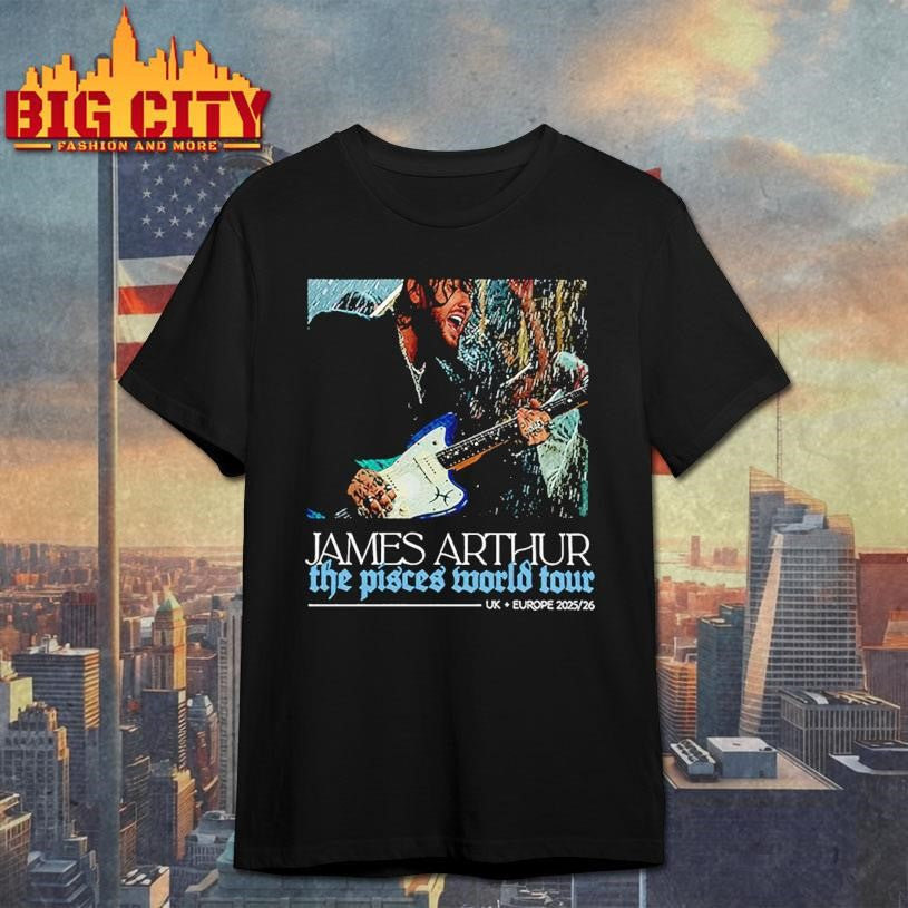 James Arthur The Pisces World Tour Shirt