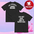 James Brown Mr. Dynamite Double Sided Shirt