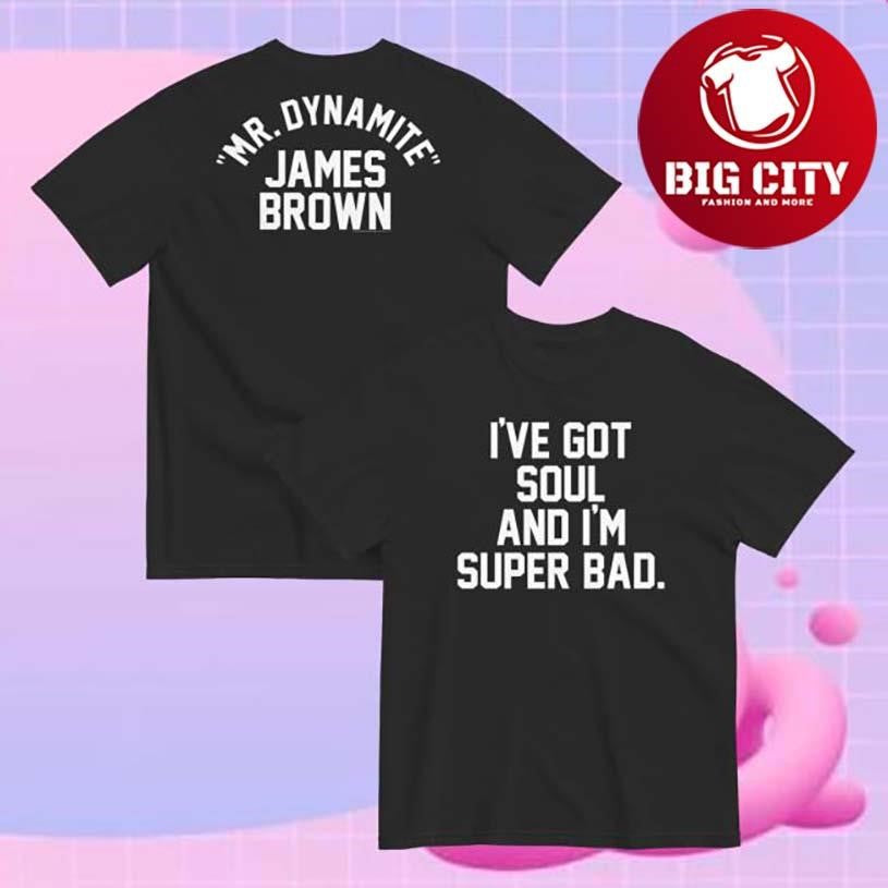 James Brown Mr. Dynamite Double Sided Shirt