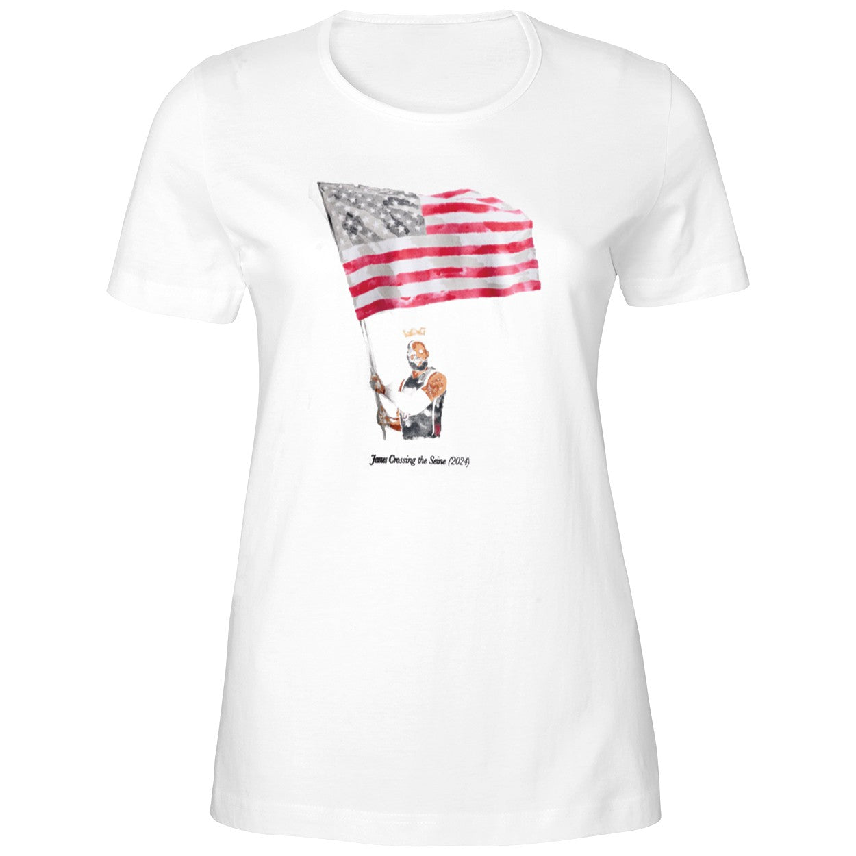 James Crossing The Seine 2024 Shirt
