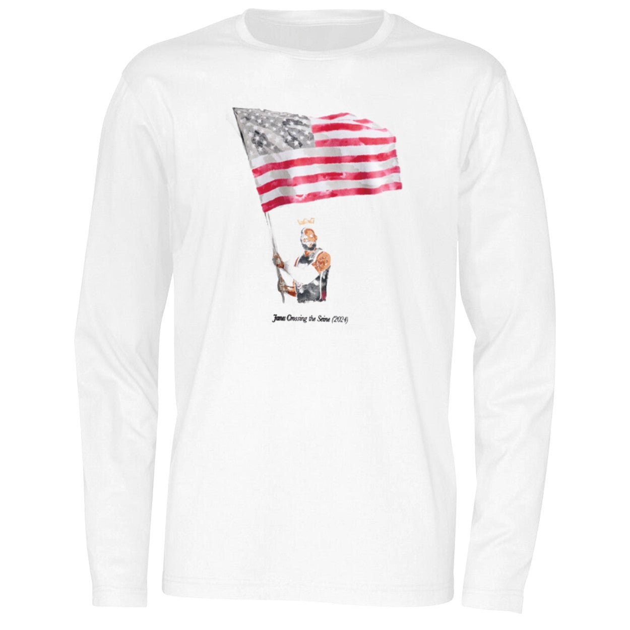 James Crossing The Seine 2024 Shirt