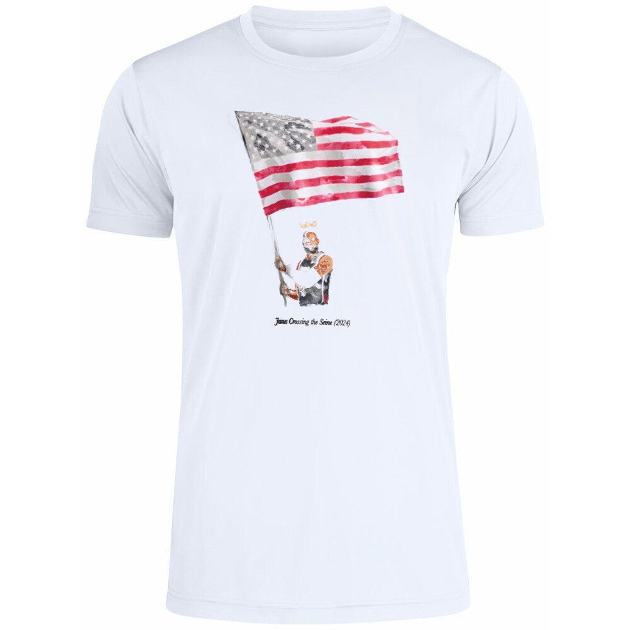 James Crossing The Seine 2024 Shirt
