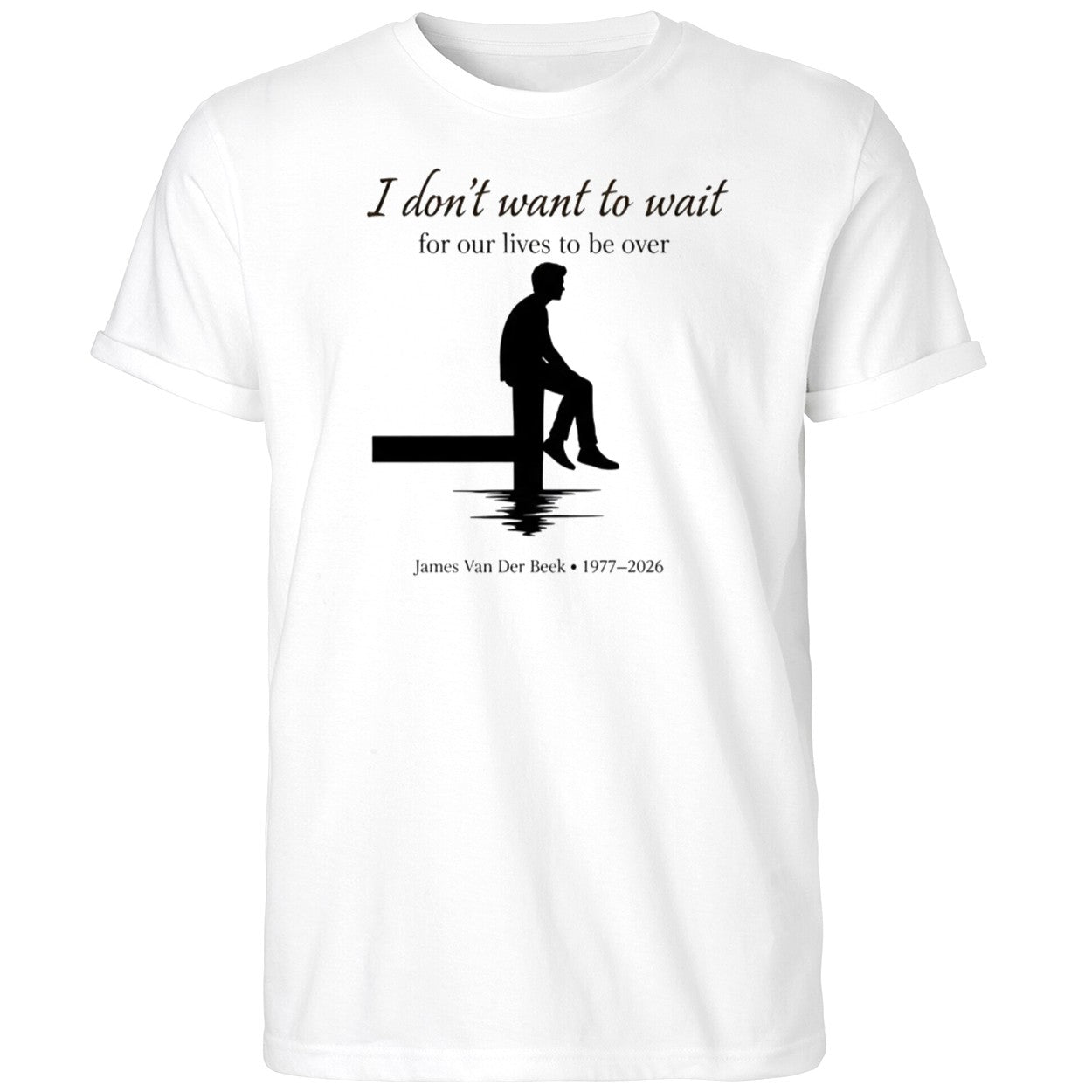 James Van Der Beek I Dont Want To Wait Shirt