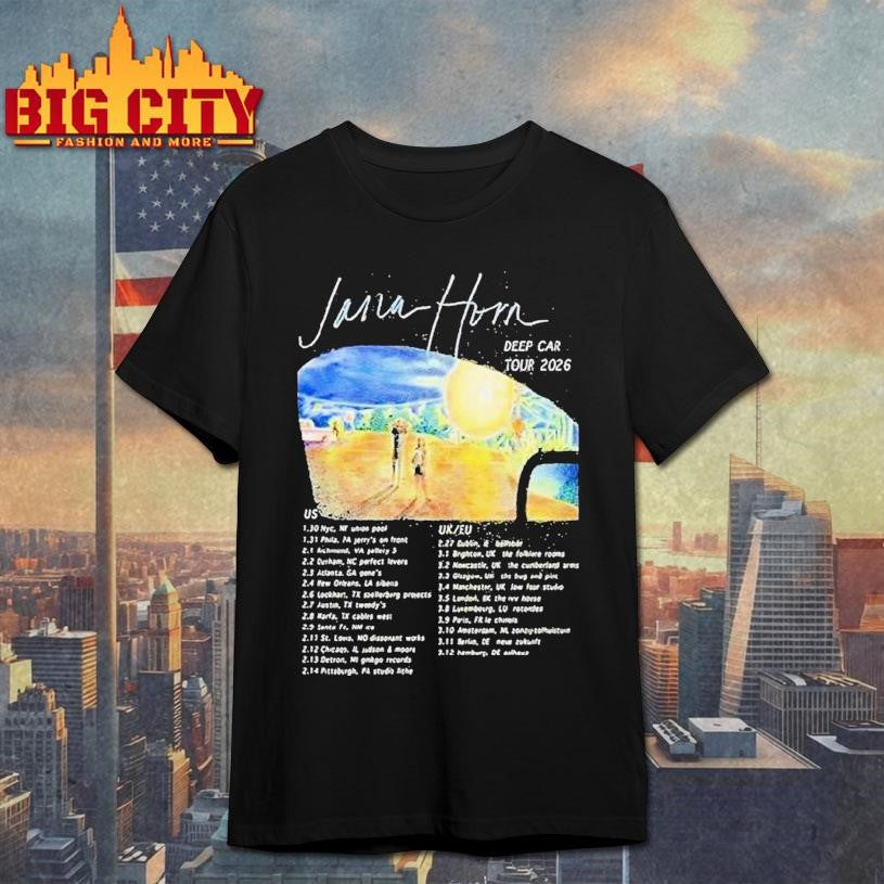 Jana Horn Deep Car Tour 2026 Dates Shirt