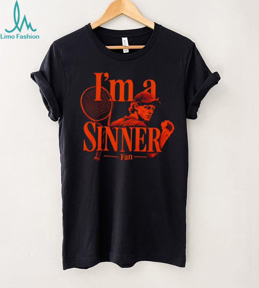 Jannik Sinner I’m a Sinner Fan Tennis Player shirt