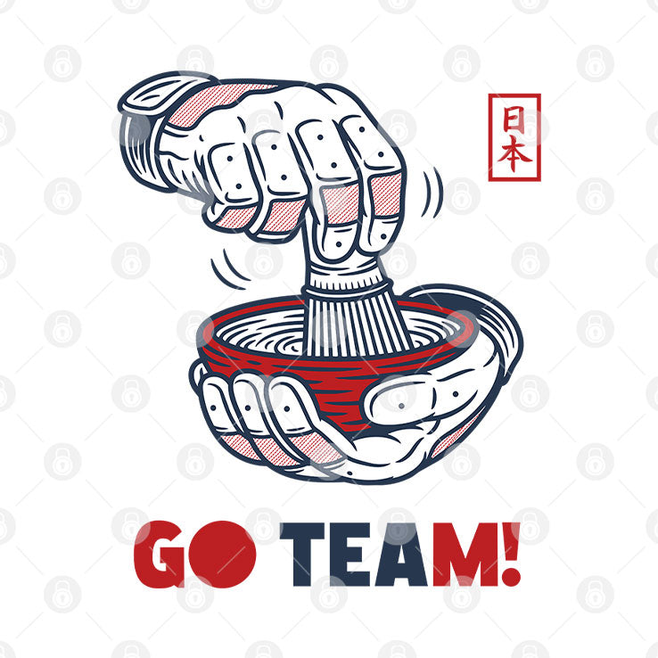 Japan Tea Celebration Go Team T Shirt