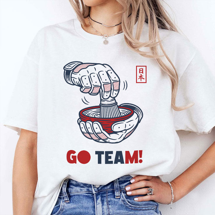 Japan Tea Celebration Go Team T Shirt