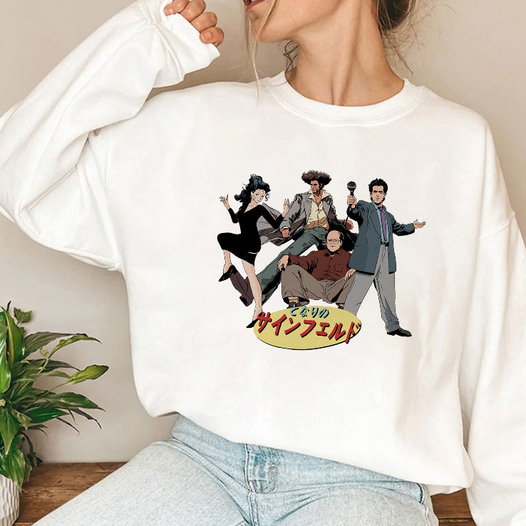 Japanese 90s Sitcom Seinfeld T Shirt