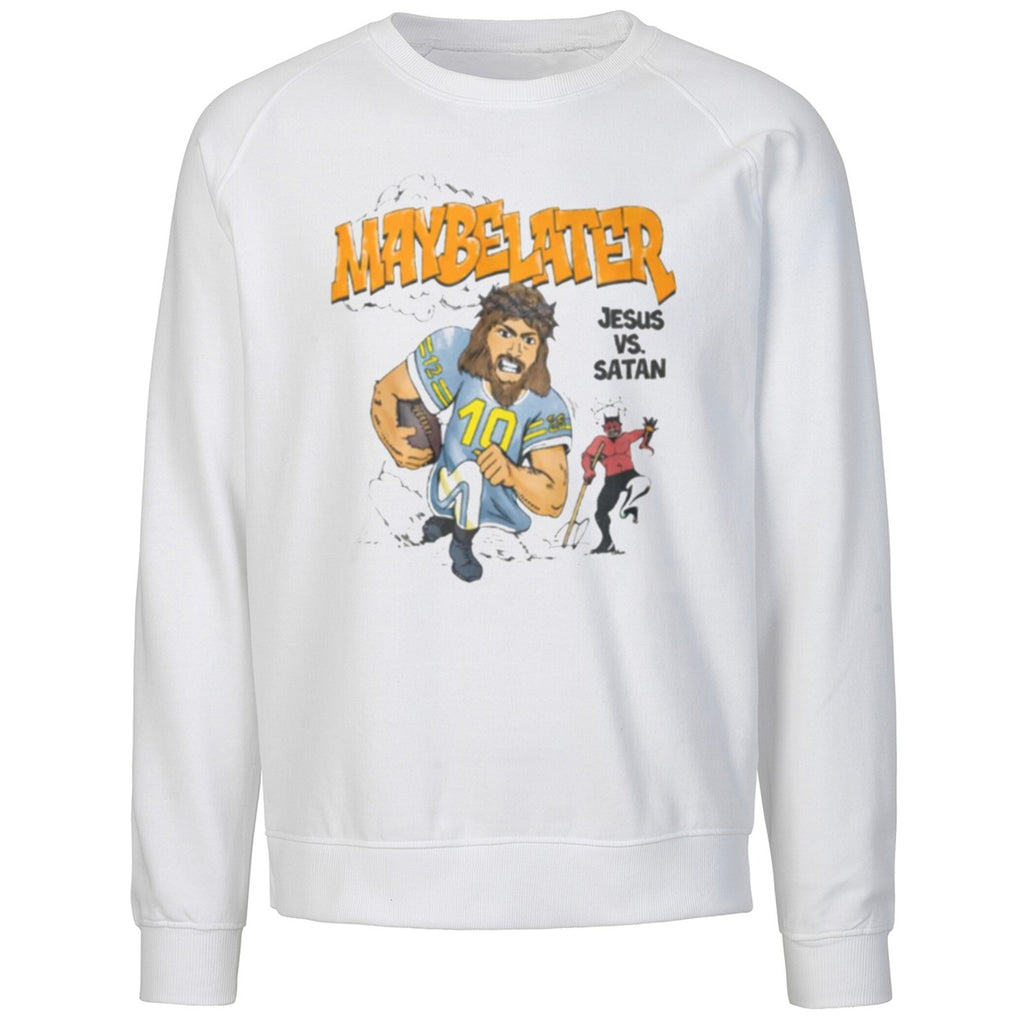 Jared Mccain With Maybelater Jesus Vs Satan Shirt