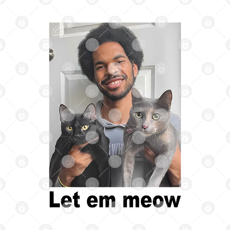 Jarrett Allen Cats Let Em Meow T Shirt