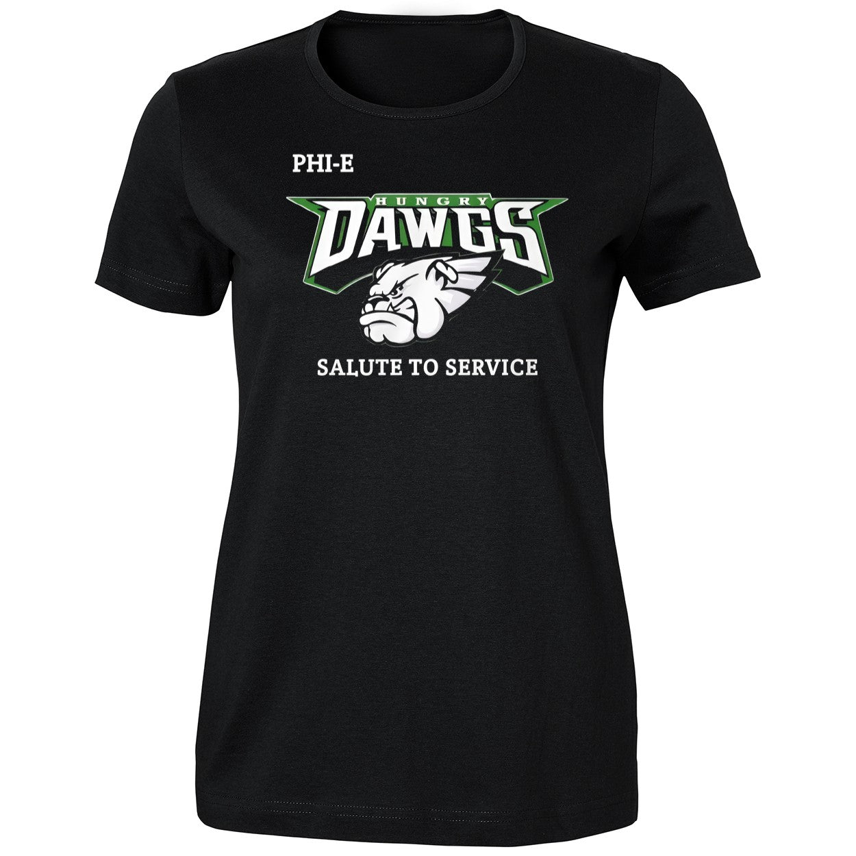 Phi E Hungry Dawgs Salute To Service Shirt