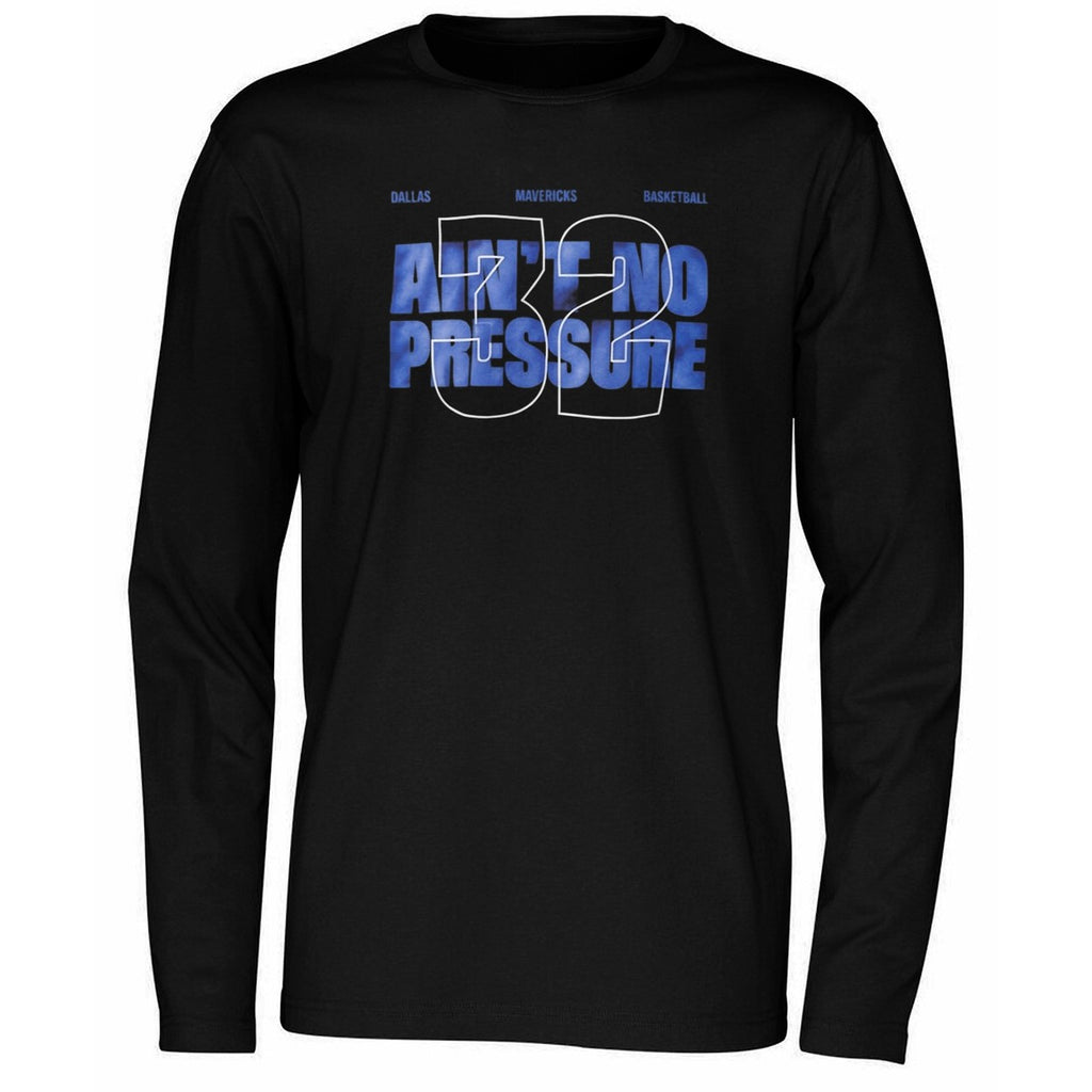 Jason Kidd with Ain’t No Pressure 32 Cooper Flagg Shirt