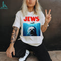 Jaws Parody Jews Hitler Movie Poster Satire T Shirt
