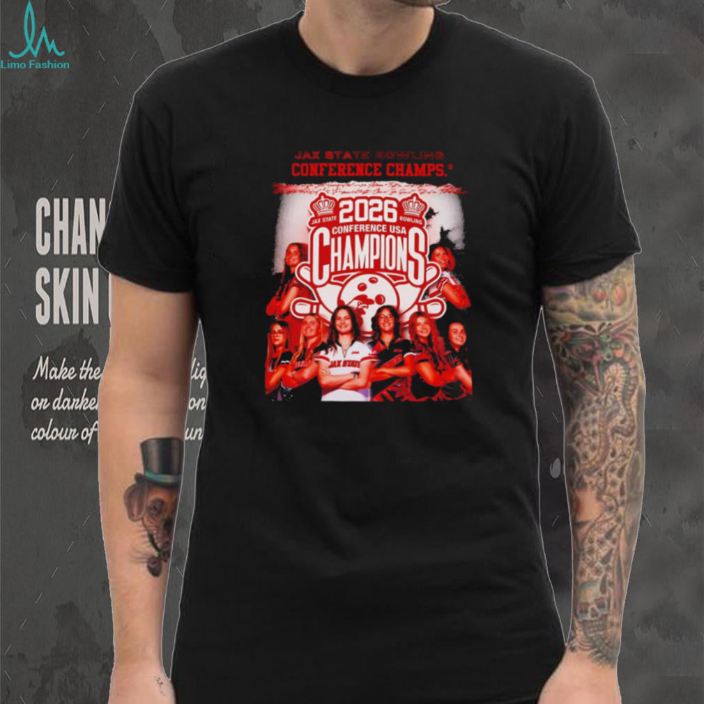 Jax State Bowling Conference USA Champions 2026 T Shirt