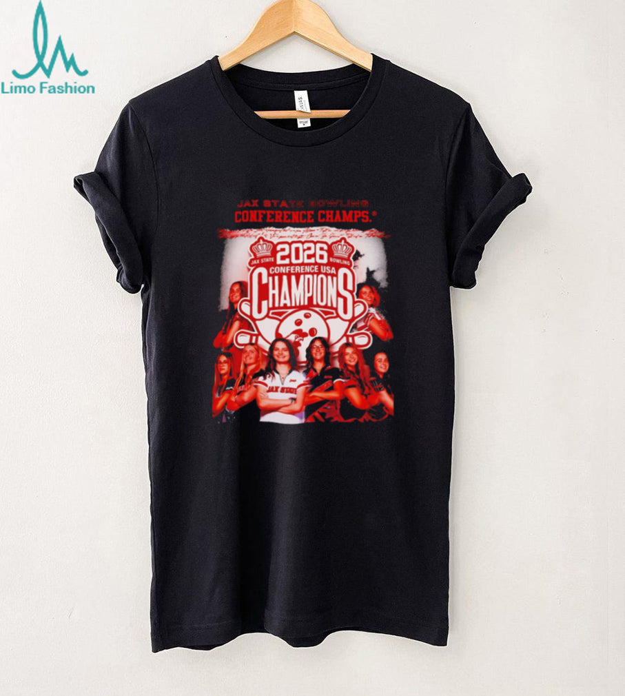 Jax State Bowling Conference USA Champions 2026 T Shirt