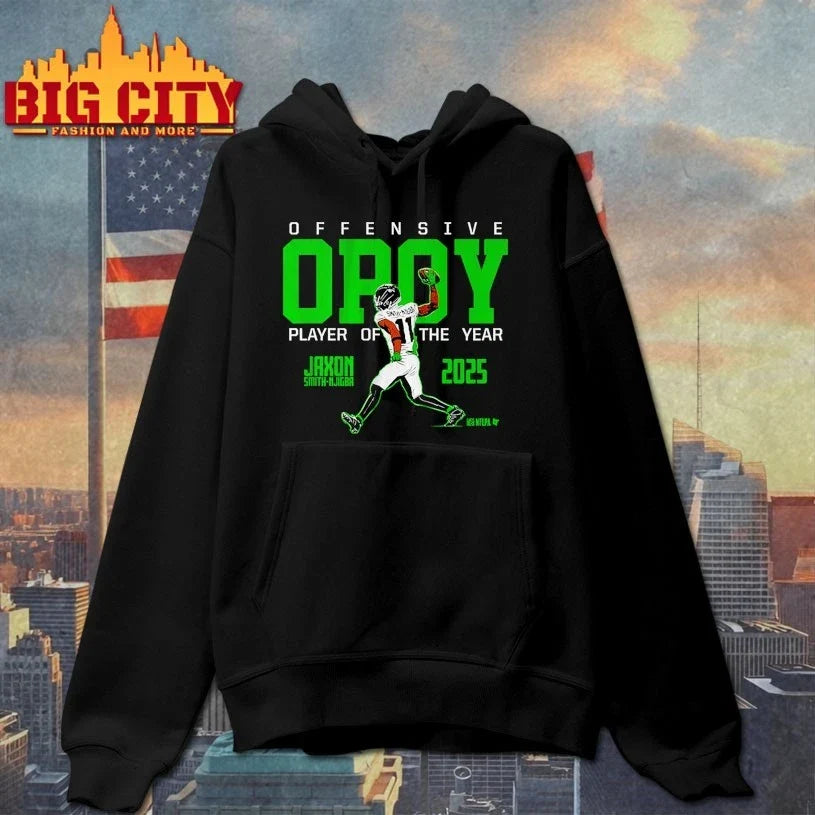 Jaxon Smith-Njigba 2025 Offensive Player of the Year T-Shirt