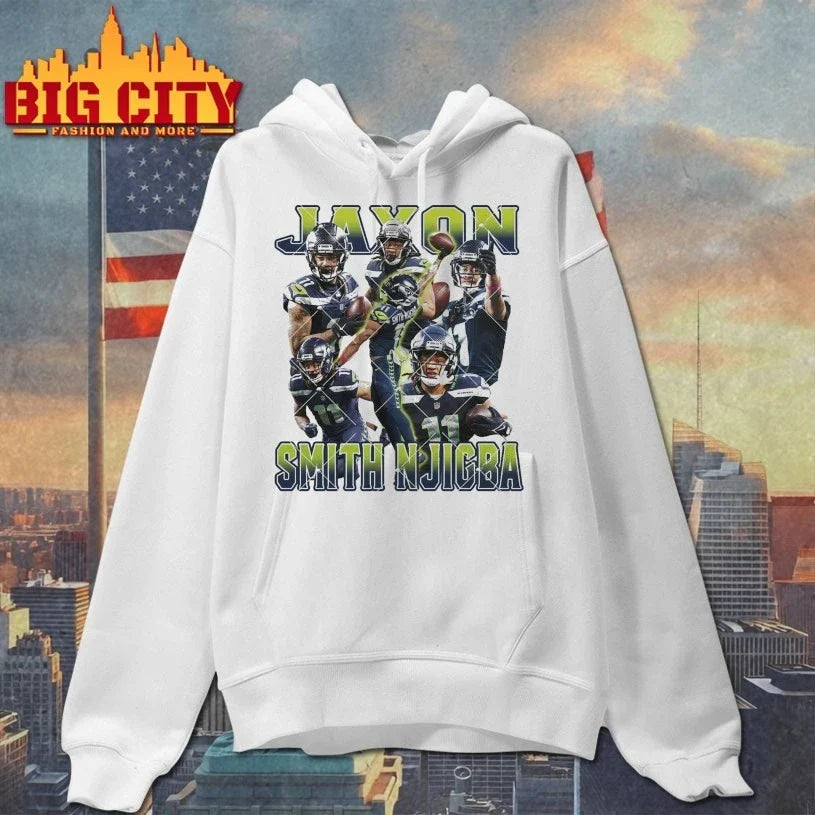 Jaxon Smith Njigba Bootleg 90s Njigba Game Day t-shirt