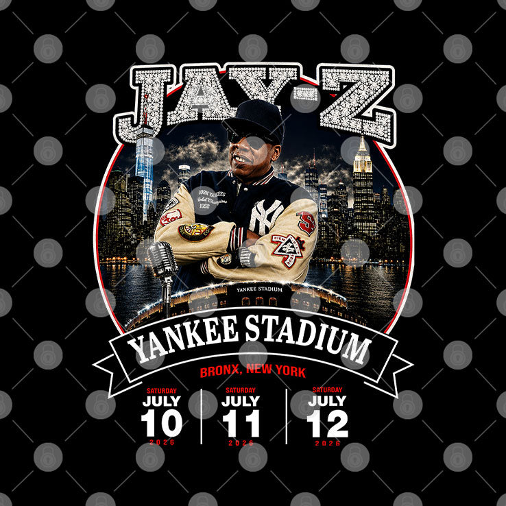 Jay-Z Yankee Stadium Bronx New York July 2026 Concert T Shirt