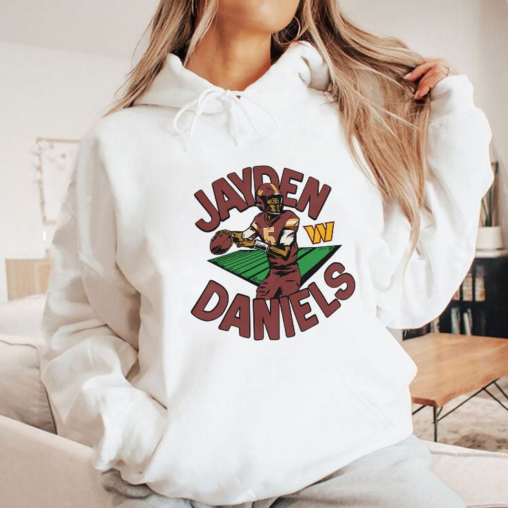 Jayden Daniels 5 Washington Shirt