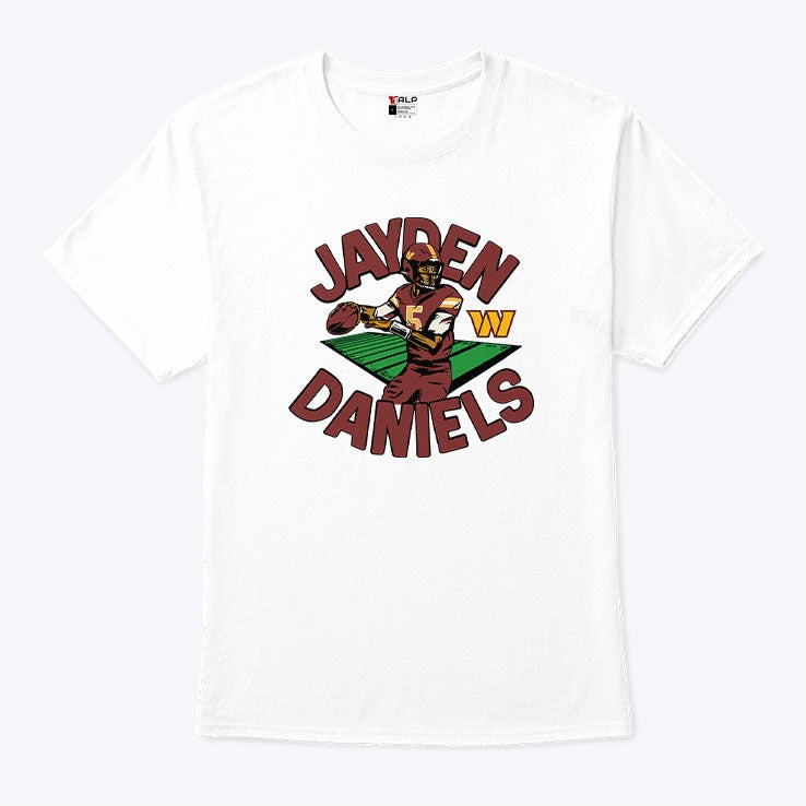 Jayden Daniels 5 Washington Shirt