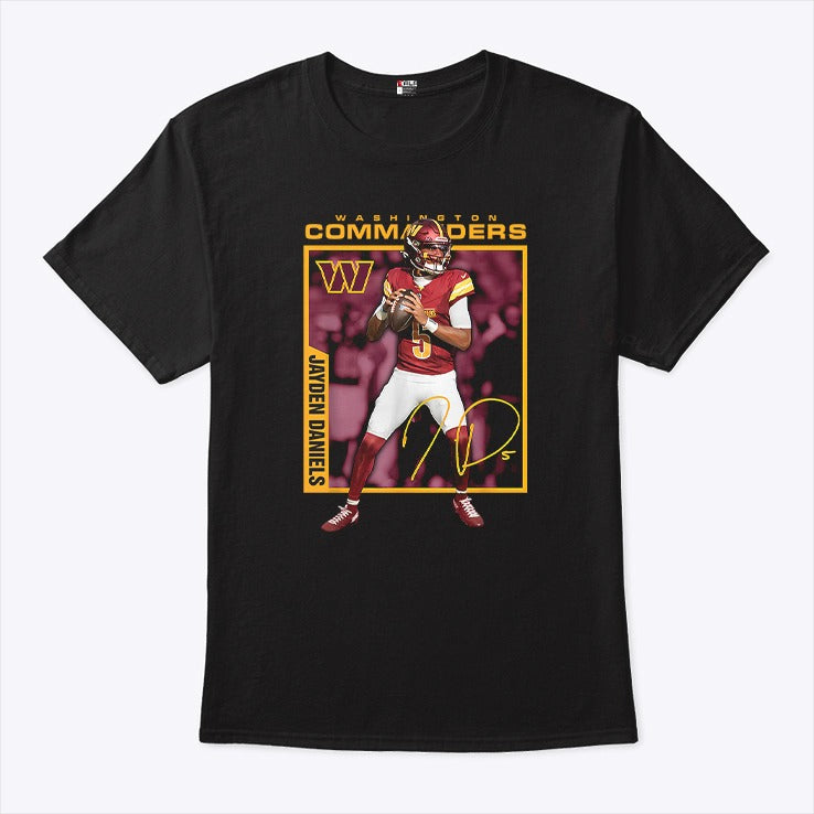 Jayden Daniels Washington Commanders Shirt