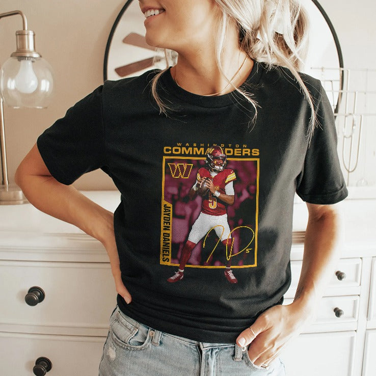 Jayden Daniels Washington Commanders Shirt