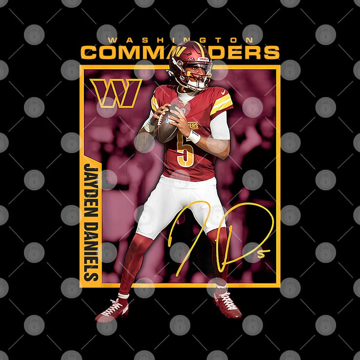 Jayden Daniels Washington Commanders Shirt
