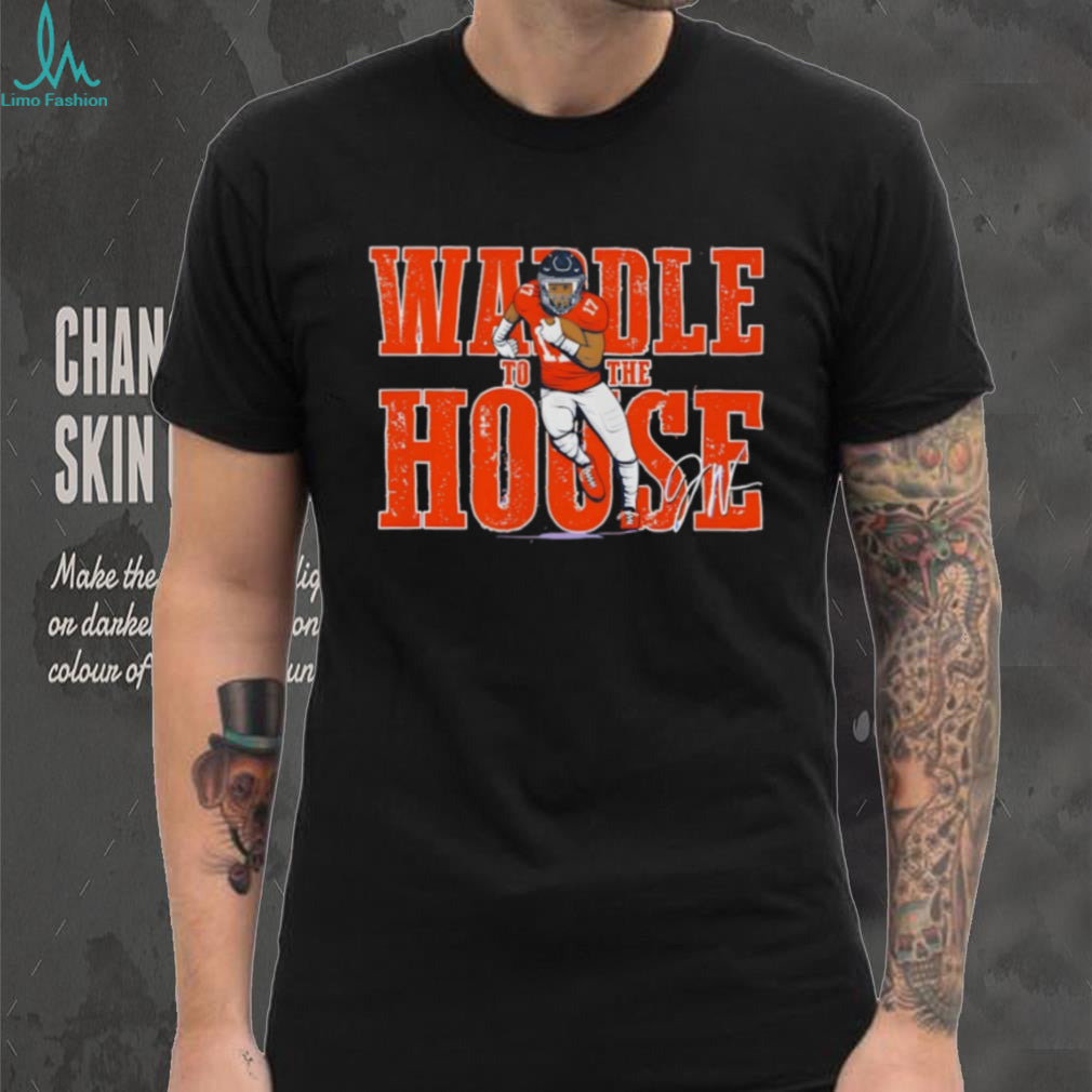 Jaylen Waddle to the House Miami Football Fan T Shirt